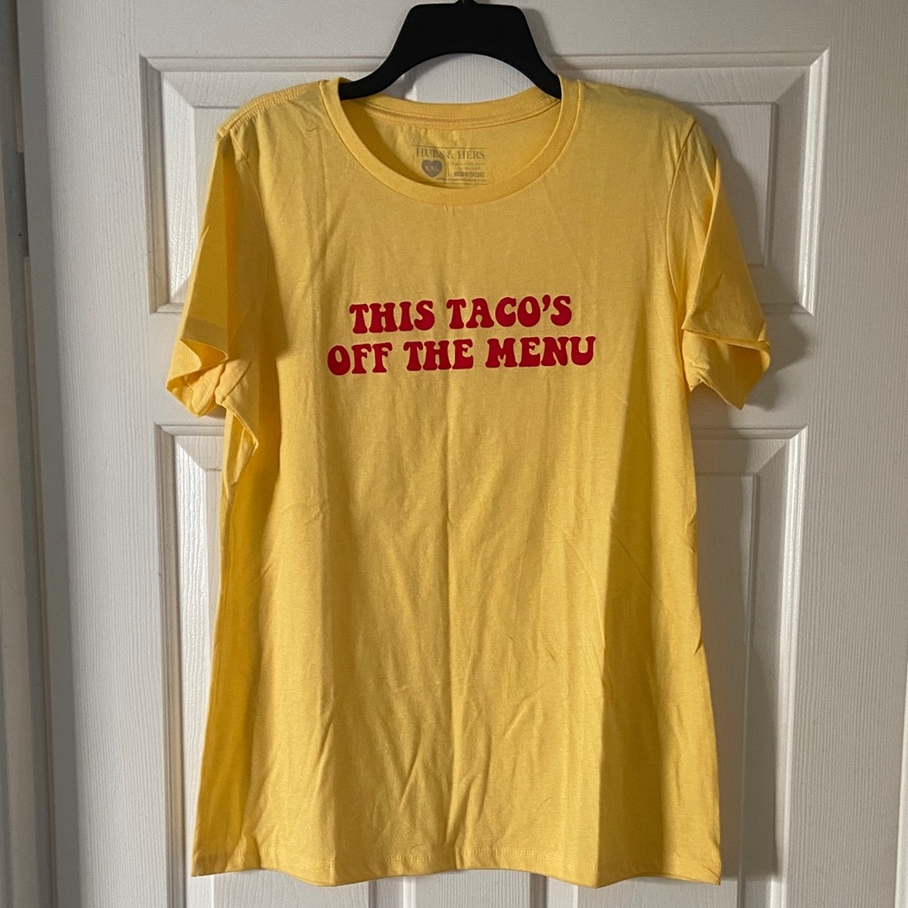 Yellow Graphic Tee - Short Sleeve
